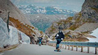 【動画】ノルウェーの自然の美しさを見ながら坂を滑走、Ishtar Backlund(イシュター・バクルンド)