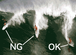 【動画】サーフィンの前乗り(ドロップイン)が危ないと解る動画