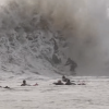 【動画】カルフォルニアのサンドスピットポイントのバックウォッシュのサーフィン動画